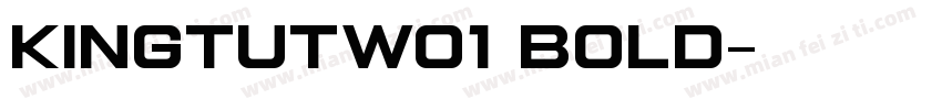 kingtutw01 bold字体转换